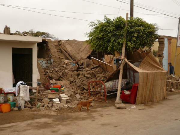 Terremoto en Chincha y El Carmen